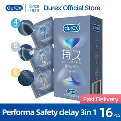 Durex Performa 3-in-1 Condoms