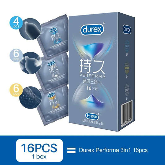 Durex Performa 3-in-1 Condoms