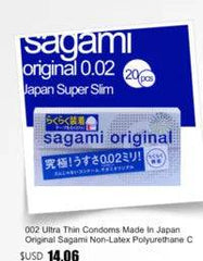 Sagami Original 0.02 Ultra-Thin Condoms