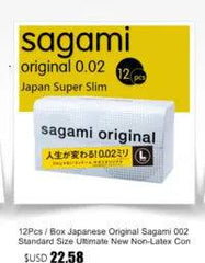 Sagami Original 0.02 Ultra-Thin Condoms