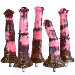 VAZEEK Silicone Dildo Attachments - 11 Styles for Sex Machines