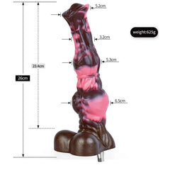 VAZEEK Silicone Dildo Attachments - 11 Styles for Sex Machines