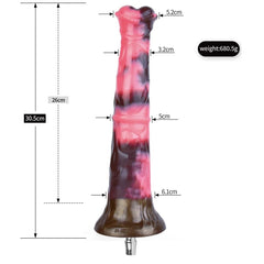 VAZEEK Silicone Dildo Attachments - 11 Styles for Sex Machines