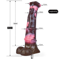 VAZEEK Silicone Dildo Attachments - 11 Styles for Sex Machines