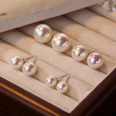 Pearl Stud Earrings