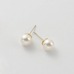 Pearl Stud Earrings