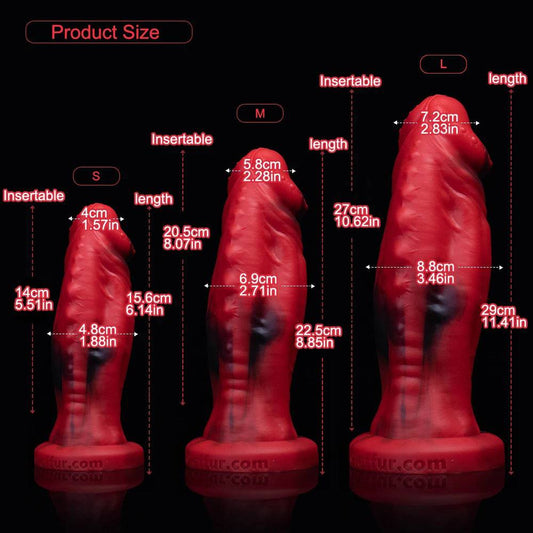 Giant Thick Dildo with Suction Cup - Ultimate Pleasure for Women