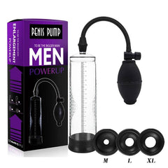 Effective Penis Pump: Enlargement Vacuum Dick Extender for Men, Sex Toy to Increase Length and Enlarger, Male Training Erotic Adult Sexy Product