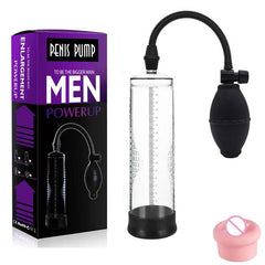 Effective Penis Pump: Enlargement Vacuum Dick Extender for Men, Sex Toy to Increase Length and Enlarger, Male Training Erotic Adult Sexy Product