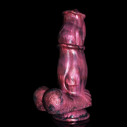 8.27" Wolf Dildo with 4 Knots - Realistic Design for Ultimate Stimulation