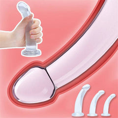 Silicone Dildo with Suction Cup – Anal Plug for Women and Gay Play