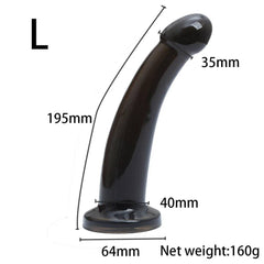 Silicone Dildo with Suction Cup – Anal Plug for Women and Gay Play