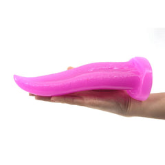 Tongue Suck Dildo & Anal Butt Plug | Realistic Penis for Women | G-Spot & Vaginal Stimulation Masturbator | Adult Sex Product