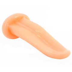 Tongue Suck Dildo & Anal Butt Plug | Realistic Penis for Women | G-Spot & Vaginal Stimulation Masturbator | Adult Sex Product