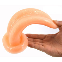 Tongue Suck Dildo & Anal Butt Plug | Realistic Penis for Women | G-Spot & Vaginal Stimulation Masturbator | Adult Sex Product