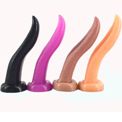 Tongue Suck Dildo & Anal Butt Plug | Realistic Penis for Women | G-Spot & Vaginal Stimulation Masturbator | Adult Sex Product