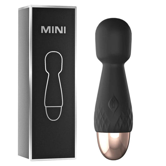 10 Modes Strong Vibration Mini Vibrator: Magic Stick USB Charging Massager, Clitoris and G-Spot Stimulator - Sex Toy for Women, Adults 18+