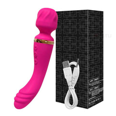 2 Motors AV Vibrator for Women G Spot Clit Clitoris Stimulator USB Rechargeable Vagina Massager Female Sex Toys Adults Goods