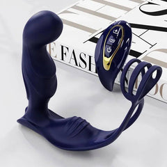 Male Prostate Massager Anal Vibrator Sex Toys For Men Women Couple Waterproof Remote Control G Spot Stimulate Vibrating Cockring