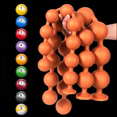 BubbleFlex Beads - 9-Ball Silicone Anal Expander