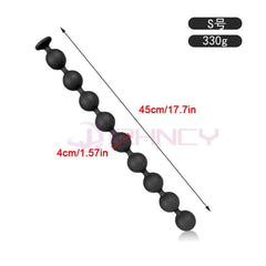 BubbleFlex Beads - 9-Ball Silicone Anal Expander