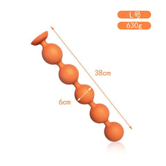 BubbleFlex Beads - 9-Ball Silicone Anal Expander