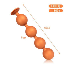 BubbleFlex Beads - 9-Ball Silicone Anal Expander