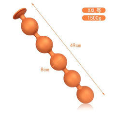 BubbleFlex Beads - 9-Ball Silicone Anal Expander