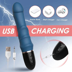 Extra-Large Vibrating Dildo Massager – Powerful Vaginal Stimulator for Women & Couples