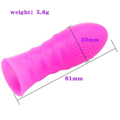 Finger Vibrator | G-Spot & Clitoral Stimulator | Vaginal Massager & Female Masturbator | Erotic Adult Toys for Women & Lesbians