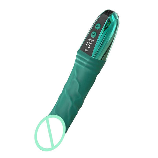 LCD Display 12-Powerful Vibrator: Clitoris, Nipple, G-Spot Tease, Dildo Stimulator, Vagina Masturbator - Sex Toys for Women and Couples