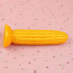 6.4" Corn Dildo – Soft Silicone Anal & Vaginal Plug with Knobs for Stimulating Pleasure