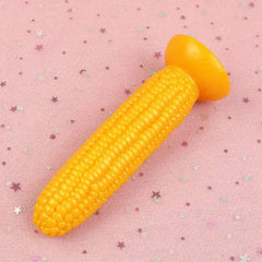 6.4" Corn Dildo – Soft Silicone Anal & Vaginal Plug with Knobs for Stimulating Pleasure