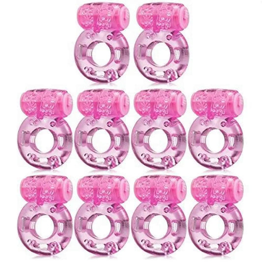 Butterfly Cock Ring Vibrator: Silicone Vibrating Ring for Male Penis, Penis Extender - Adult Sex Toy for Men and Couples