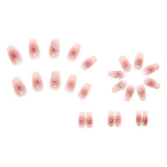 Camellia Embossed Nail Tips