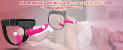 Double Strap On Dildo Female belt with Penis Sexual Harness women waist Adult toys Anal penetration Sex Toys For Lesbian Orgasm