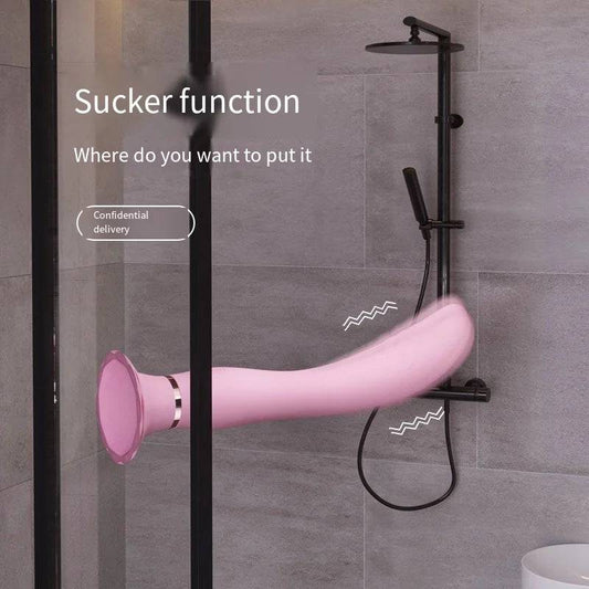 GALAKU Ballet Heating AV Vibrator with Suction Cup