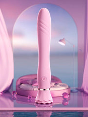 GALAKU Ballet Heating AV Vibrator with Suction Cup