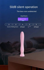 GALAKU Ballet Heating AV Vibrator with Suction Cup