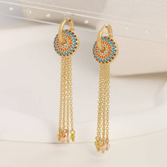 Long Fringe Earrings