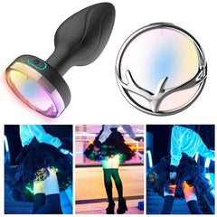 LumiVibe - Vibrating Light-Up Remote Control Plug