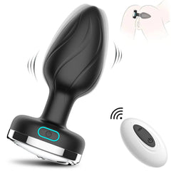 LumiVibe - Vibrating Light-Up Remote Control Plug