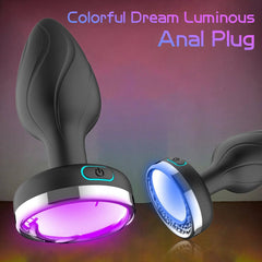 LumiVibe - Vibrating Light-Up Remote Control Plug