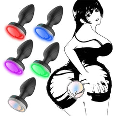 LumiVibe - Vibrating Light-Up Remote Control Plug