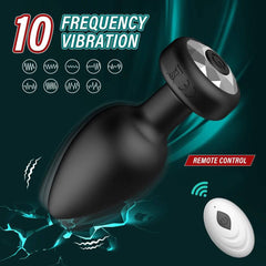 Wireless Remote Control Anal Vibrator: Butt Plug for Men's Prostate Massager and Female Vagina Masturbator - Adult Sex Toy for Women, Men, and Gay Individuals