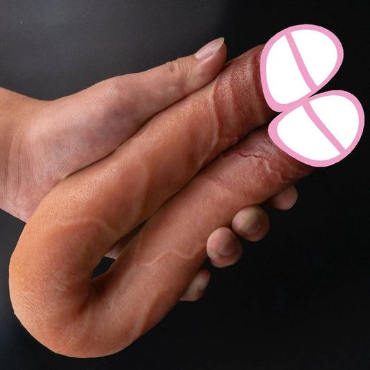 40cm flesh Double Head Dildo Long Realistic Dildo Double Ended Dildo Flexible Penis for Women Masturbator Sex Toys for Lesbian