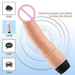 Large G-Spot Vibrator – Huge Dildo for Clitoral and Vaginal Stimulation