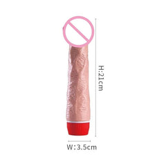 Large G-Spot Vibrator – Huge Dildo for Clitoral and Vaginal Stimulation