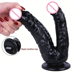 7.87 Inch Realistic Dildos Soft Double Ended Penis Anal Plug orgasm Female masturbator Adult Sex Erotic Toys Women Lesbian