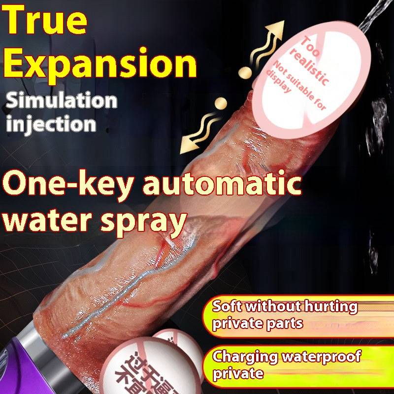 Automatic Telescopic Squirting Dildo